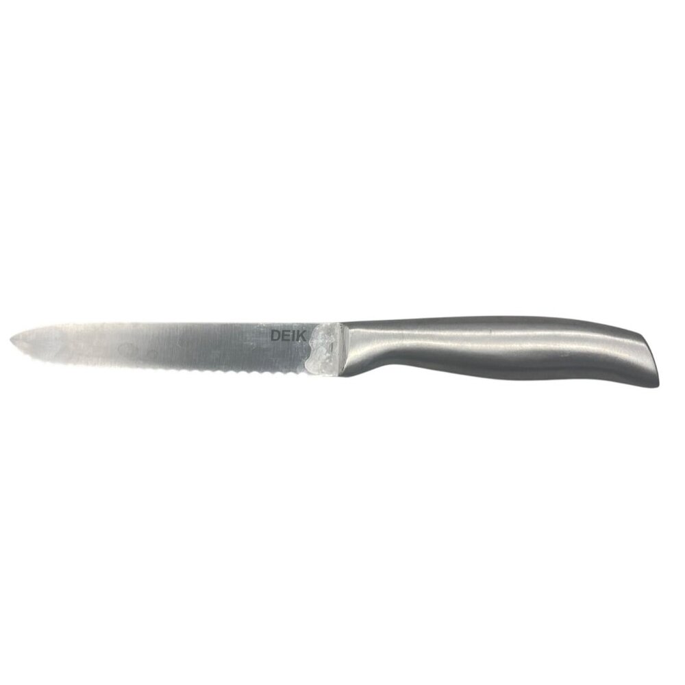 deik 5.5" tomato kitchen knife steel handle & blade READ